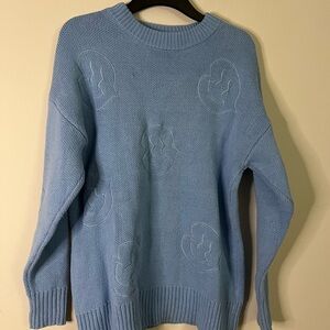Forever 21 Women’s Blue Pullover Sweater